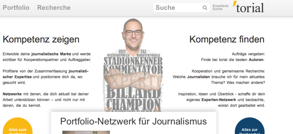 Neues Netzwerk: Torial.